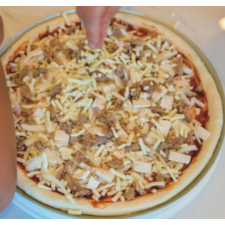 Making Imsil Cheese and Korean Rice Pizza